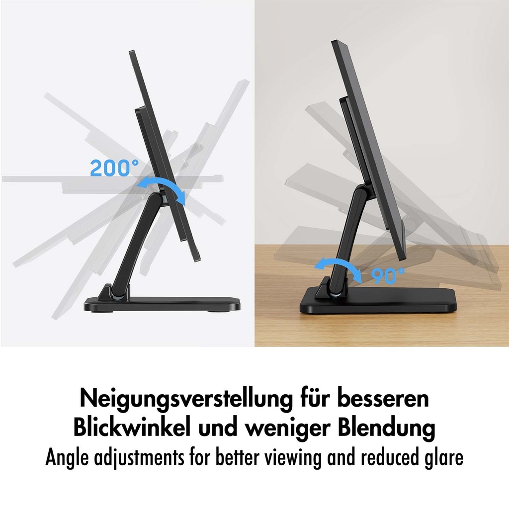 Mount/Stand for 17-27” Touchscreens Black