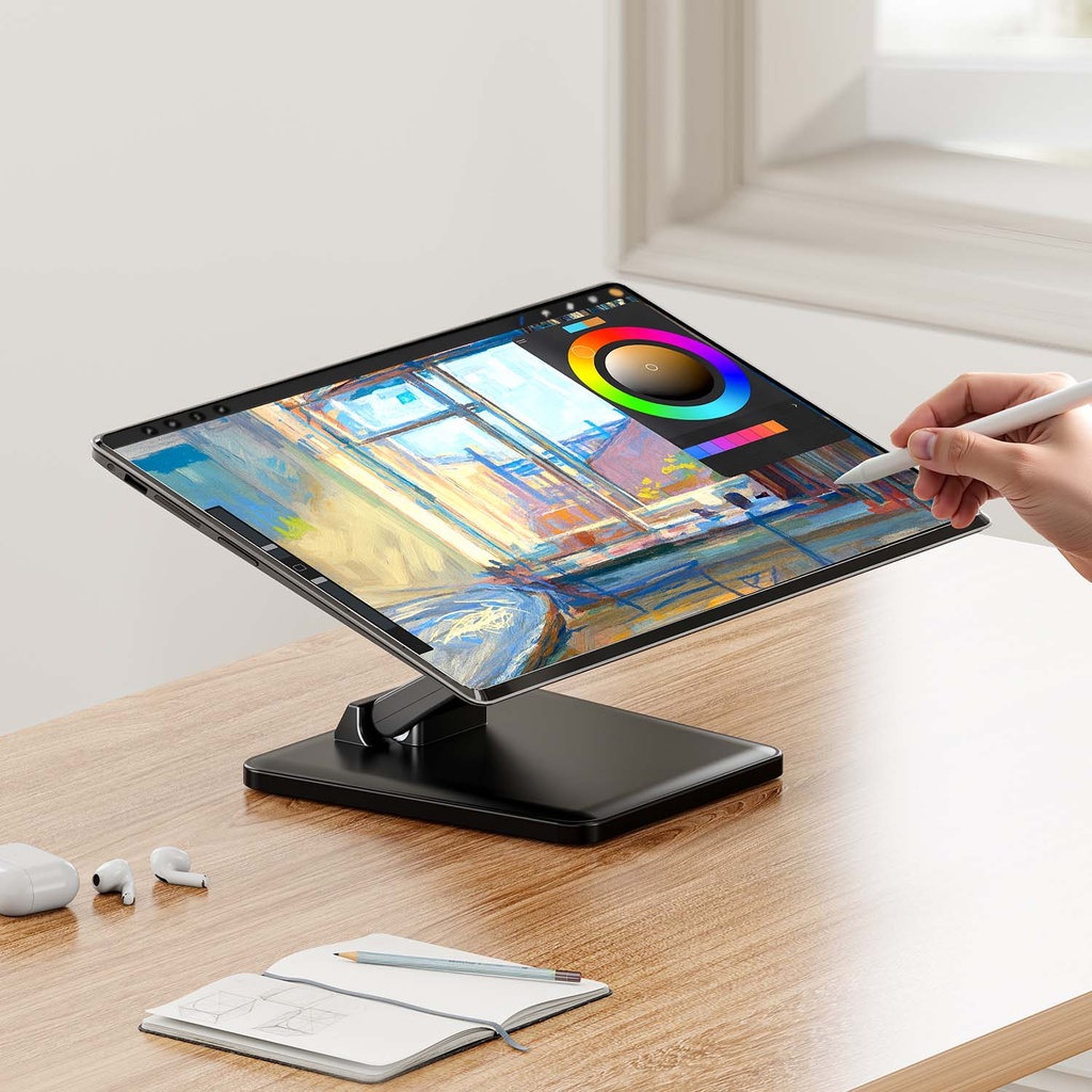 Mount/Stand for 17-27” Touchscreens Black
