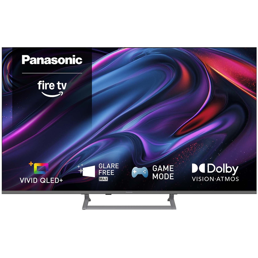 TV 55" 4K Vivid QLED+ Fire TV TV-55W83CE6S Black
