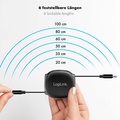 USB-C-kabel Utdragbar 60W 1m Svart