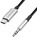 USB-C-hane - 3,5mm phono-hane stereo DAC 1m