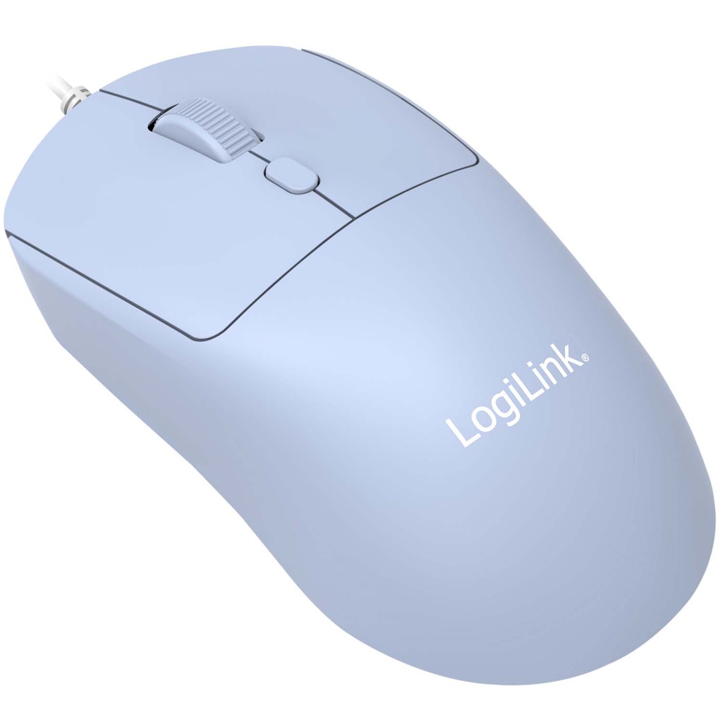 Mus Kids USB-A Optisk Blå