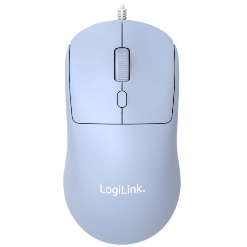 Mus Kids USB-A Optisk Blå
