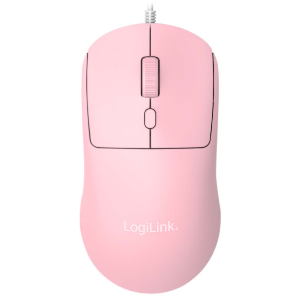 Mus Kids USB-A Optisk Rosa