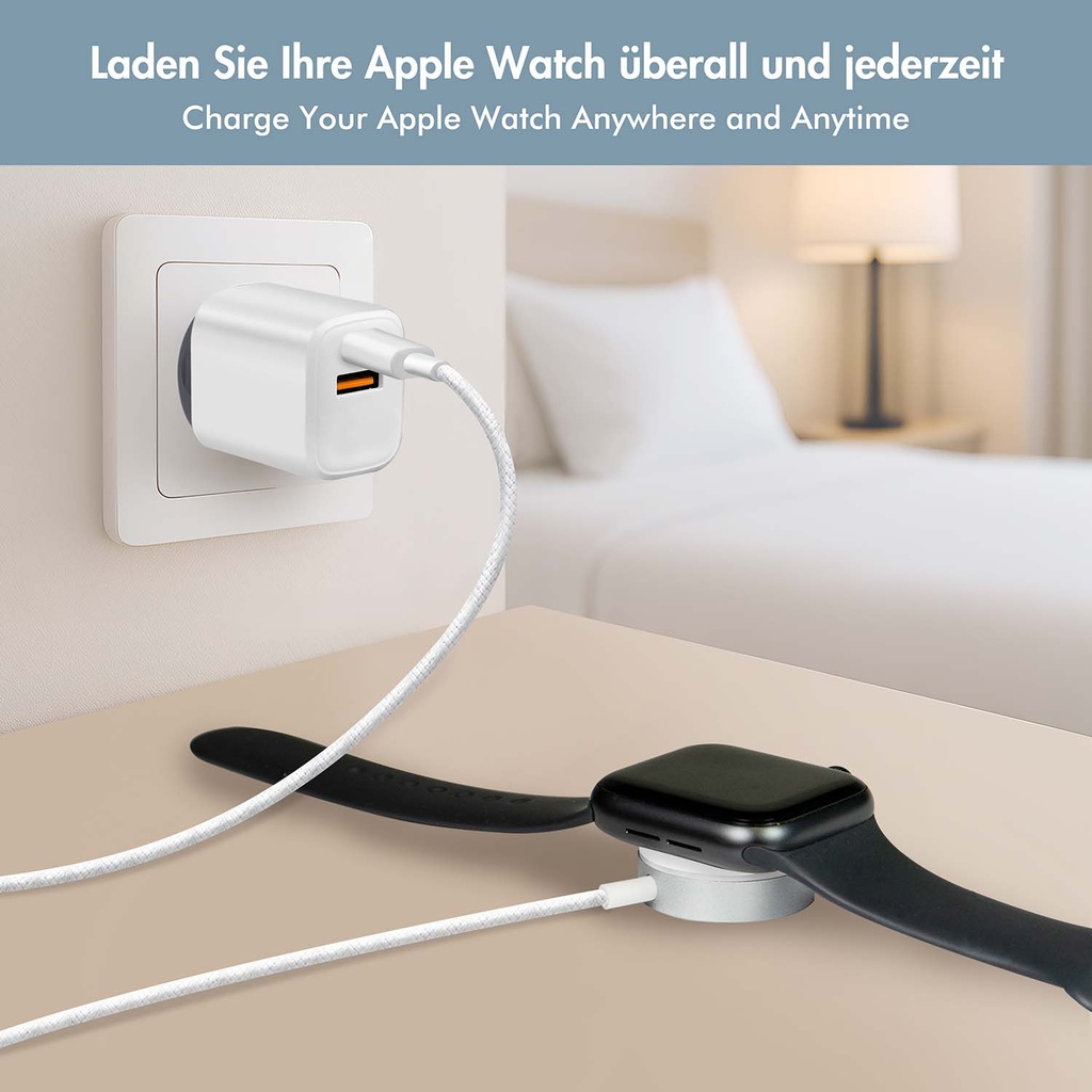 Trådlös Laddare Apple Watch USB-C