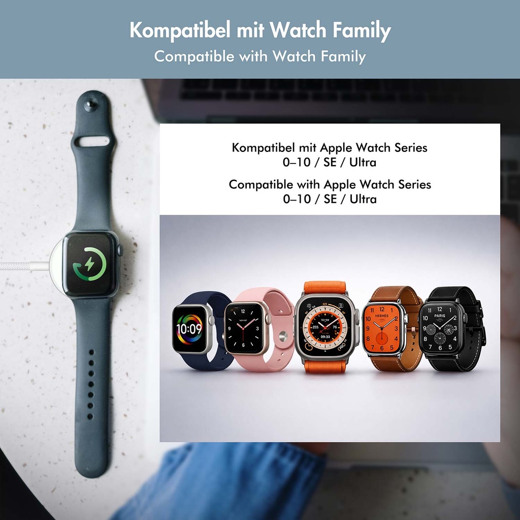 Trådlös Laddare Apple Watch USB-C