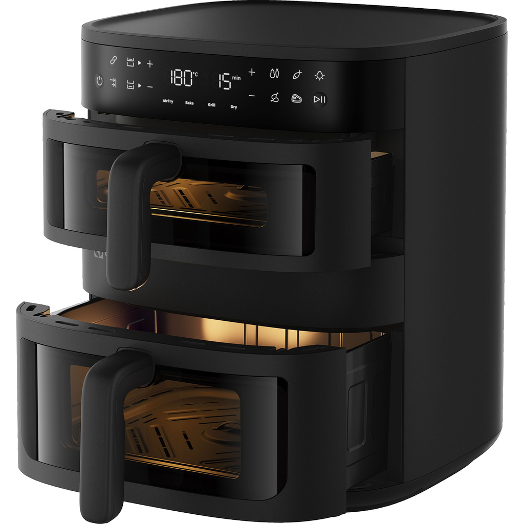 Airfryer Dual 4L+7,6L EAFD11B Stapel