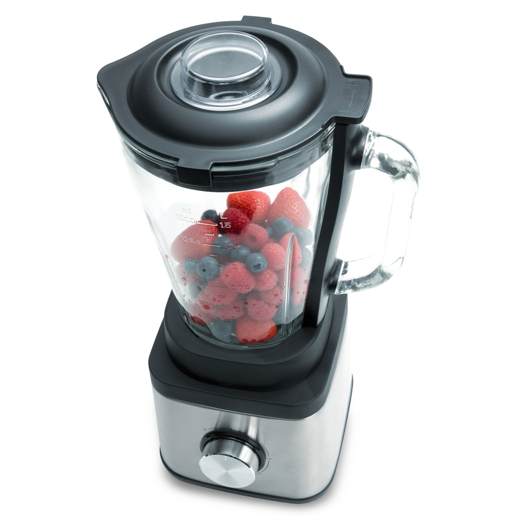 Blender 1,5L 600W Glaskanna BL600 Rostfri