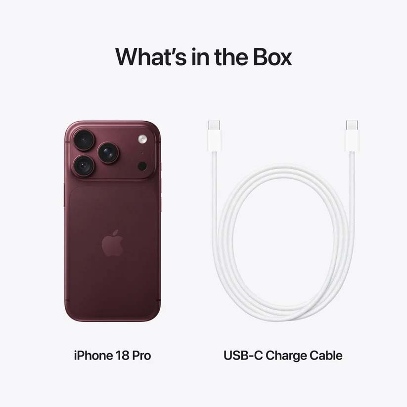 iPhone 18 Pro 256GB Burgundy