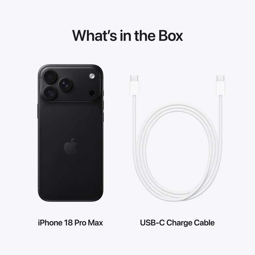 iPhone 18 Pro Max 256GB Black