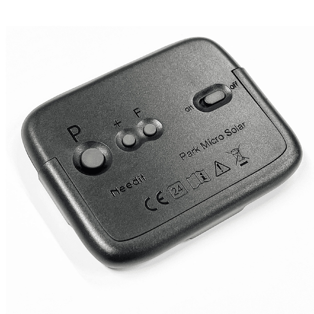 Electronic Parking disc Solar cells charging battery