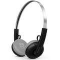 Hörlur On-Ear Retro design Bluetooth Svart