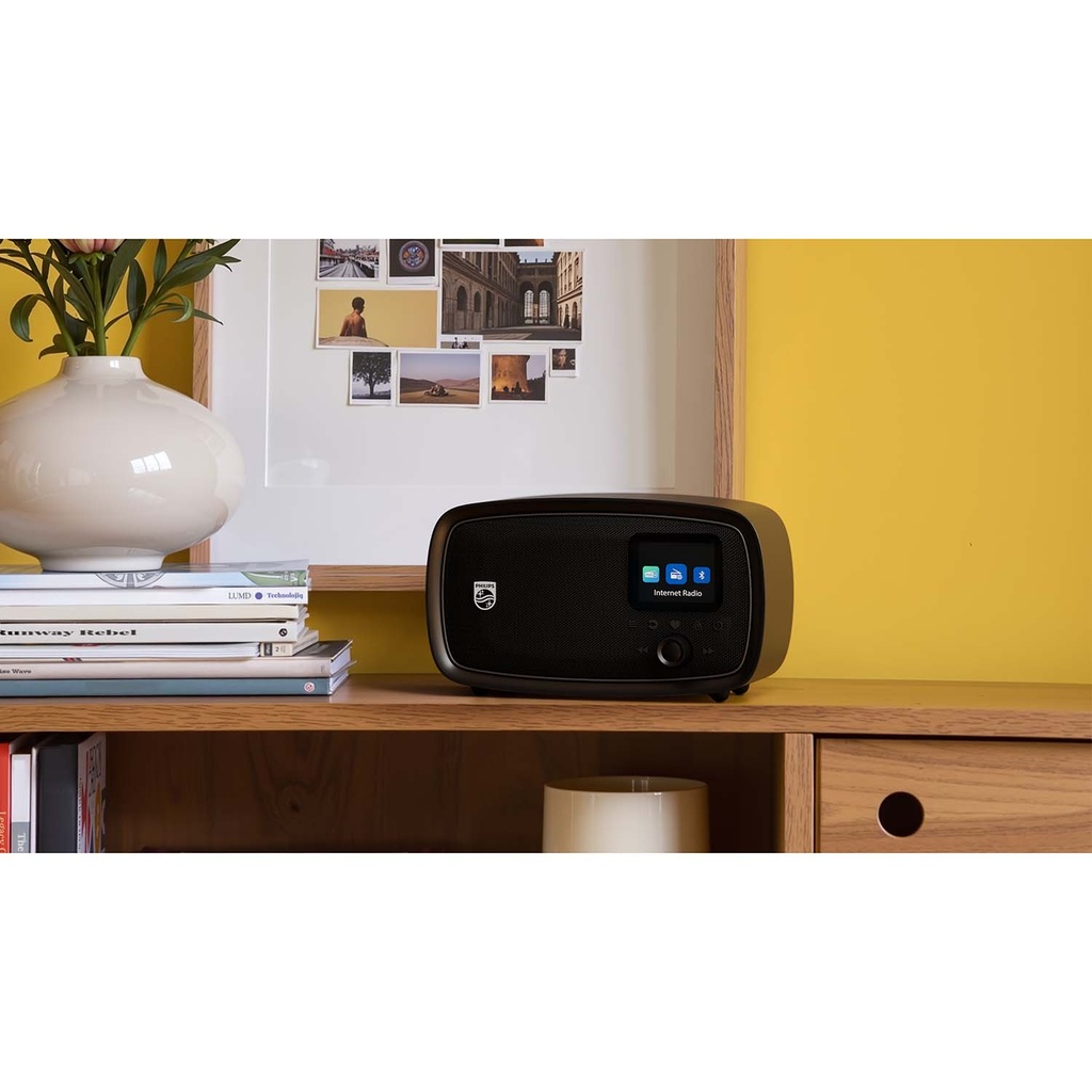 Radio DAB+/FM Bluetooth Batteri Svart