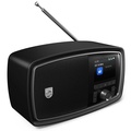 Radio FM Bluetooth Batteri Svart