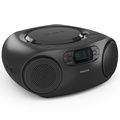 Boombox CD FM-radio USB Bluetooth Svart