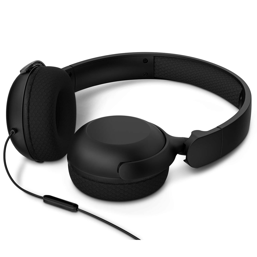 Hörlurar On-Ear Kabel USB-C/3.5mm Svart