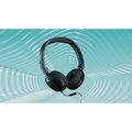 Hörlurar On-Ear Kabel USB-C/3.5mm Svart
