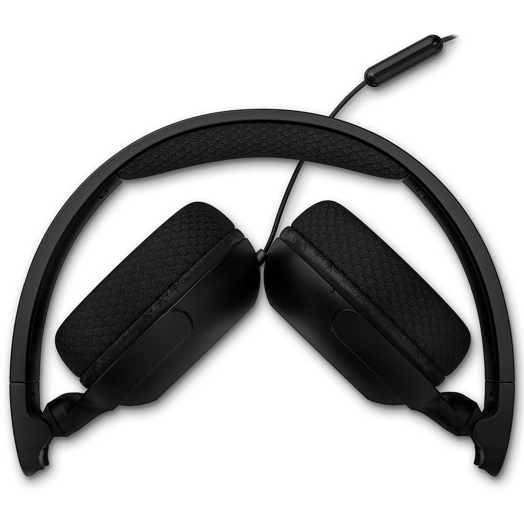 Hörlurar On-Ear Kabel USB-C/3.5mm Svart