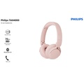 Hörlurar On-Ear Bluetooth 70h speltid Rosa
