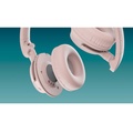 Hörlurar On-Ear Bluetooth 70h speltid Rosa