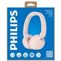 Hörlurar On-Ear Bluetooth 70h speltid Rosa