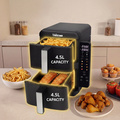 Airfryer Stapel 2X4,5L FR-9074 LED Dubbel 