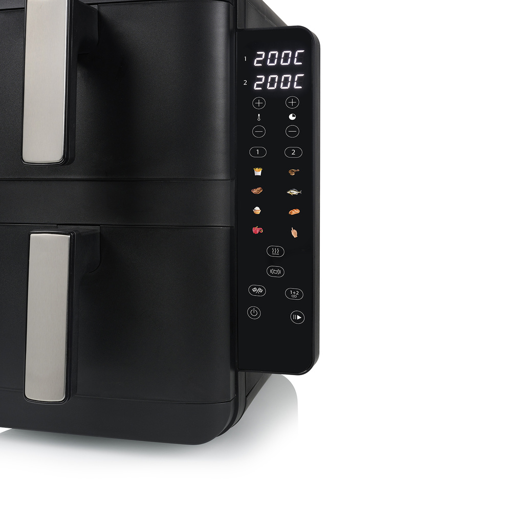 Airfryer Stapel 2X4,5L FR-9074 LED Dubbel 