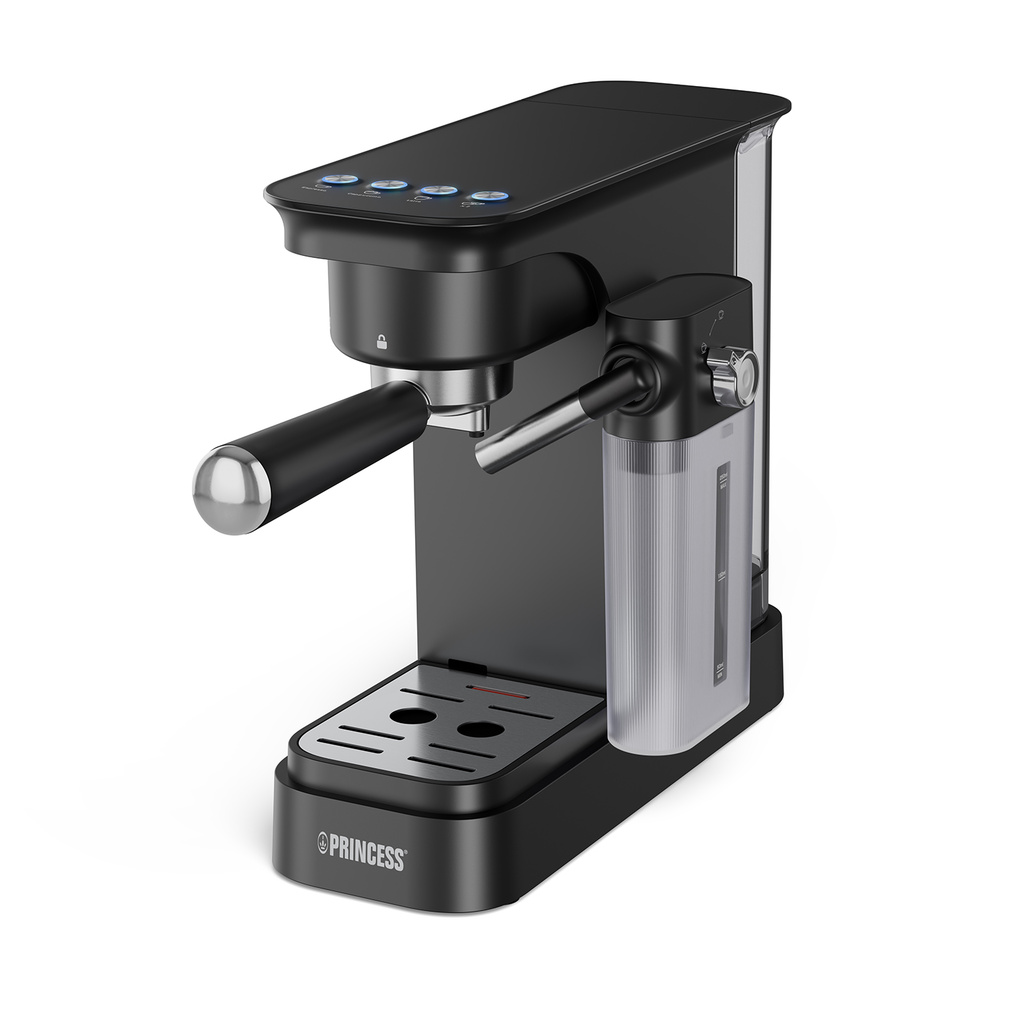 Espressomaskin med mjölkskummare 249422 20bar