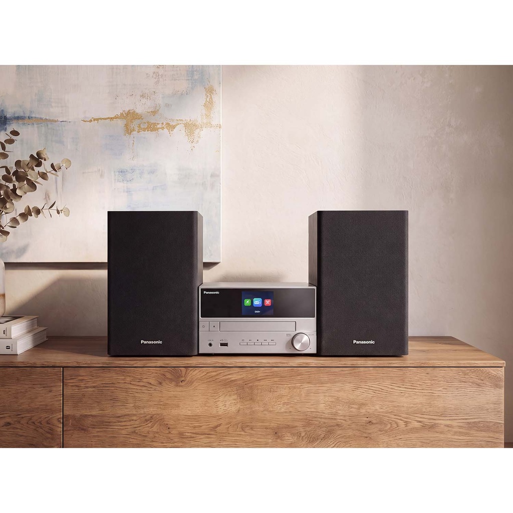 Stereo-system Mikro-format Radio/CD/Bluetooth/USB SC-PM302E-S Silver