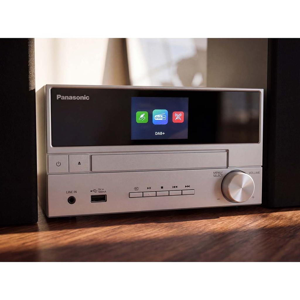 Stereo-system Mikro-format Radio/CD/Bluetooth/USB SC-PM302E-S Silver