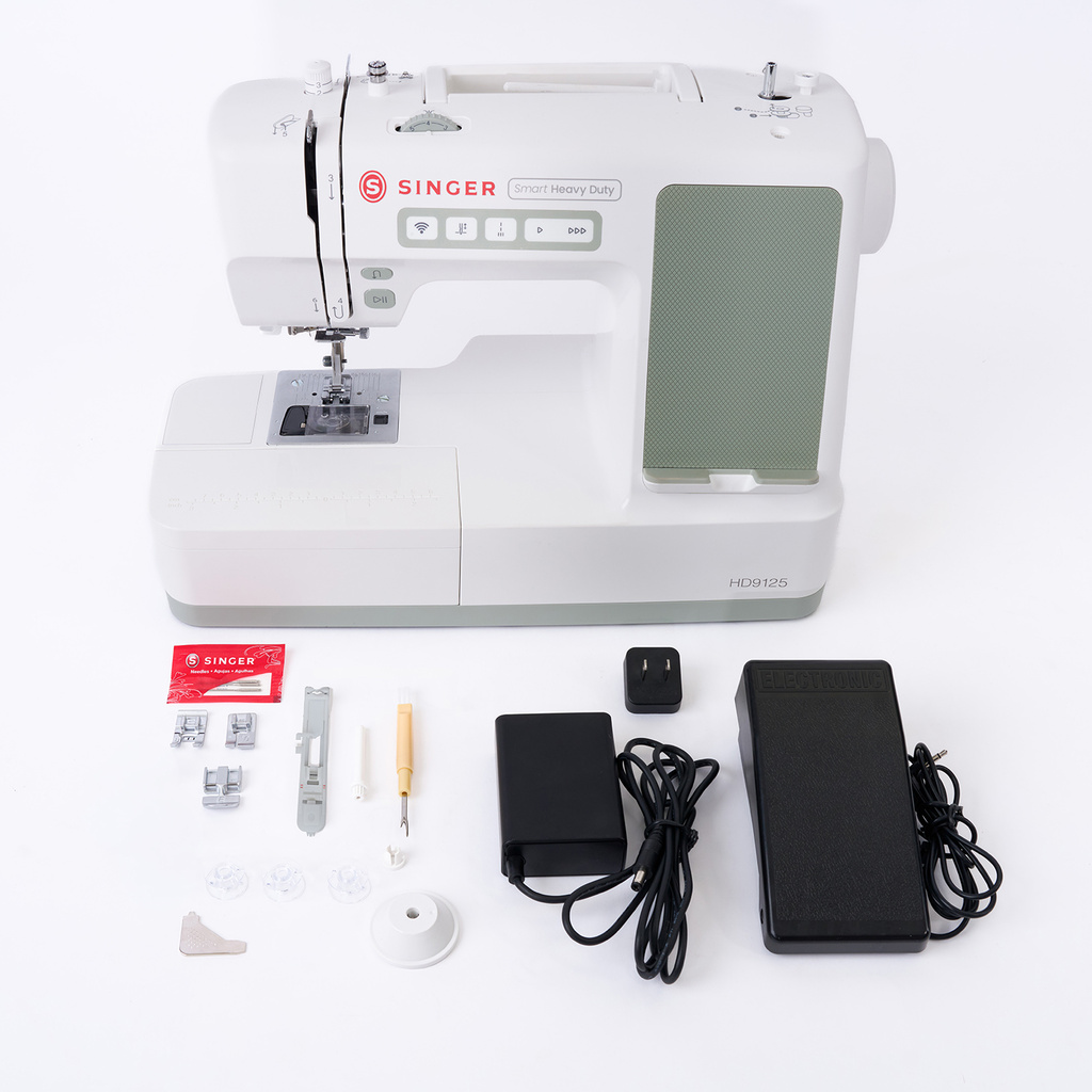 Sy- och broderimaskin Smart Heavy Duty 9125 inkl. broderikit