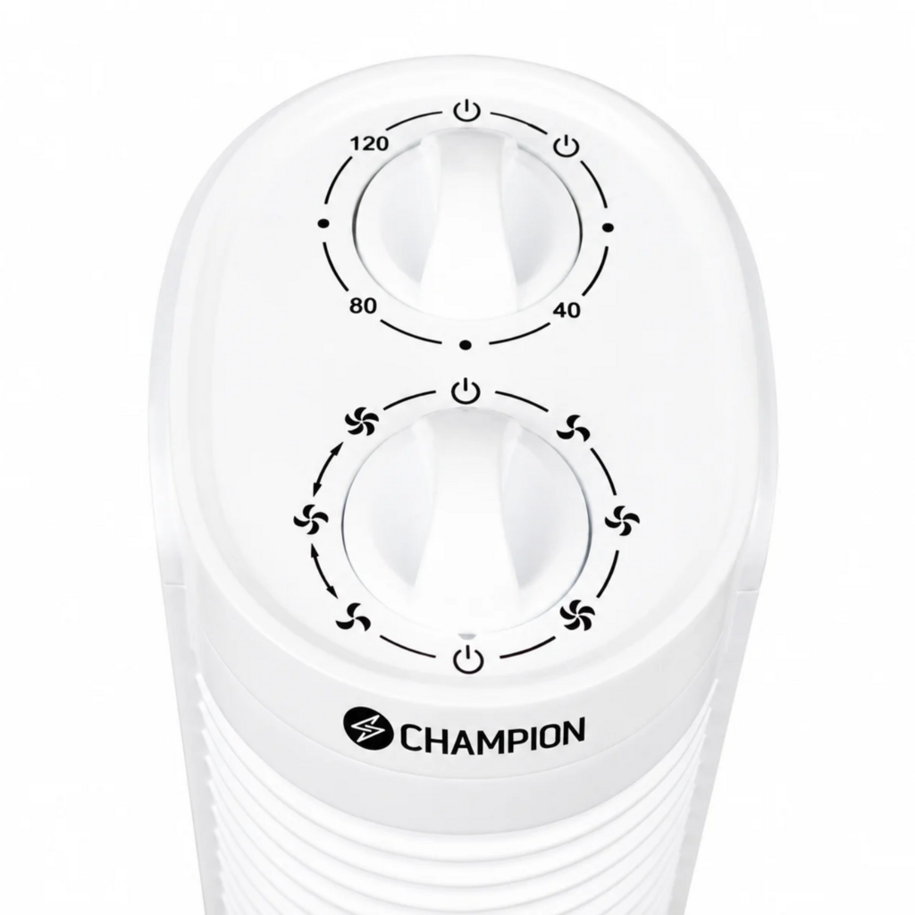 Pelarfläkt med timer 35W PF130 Vit