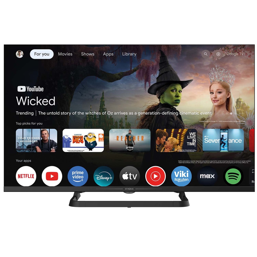 TV 32" HD LED 230/12Volt Google TV Svart