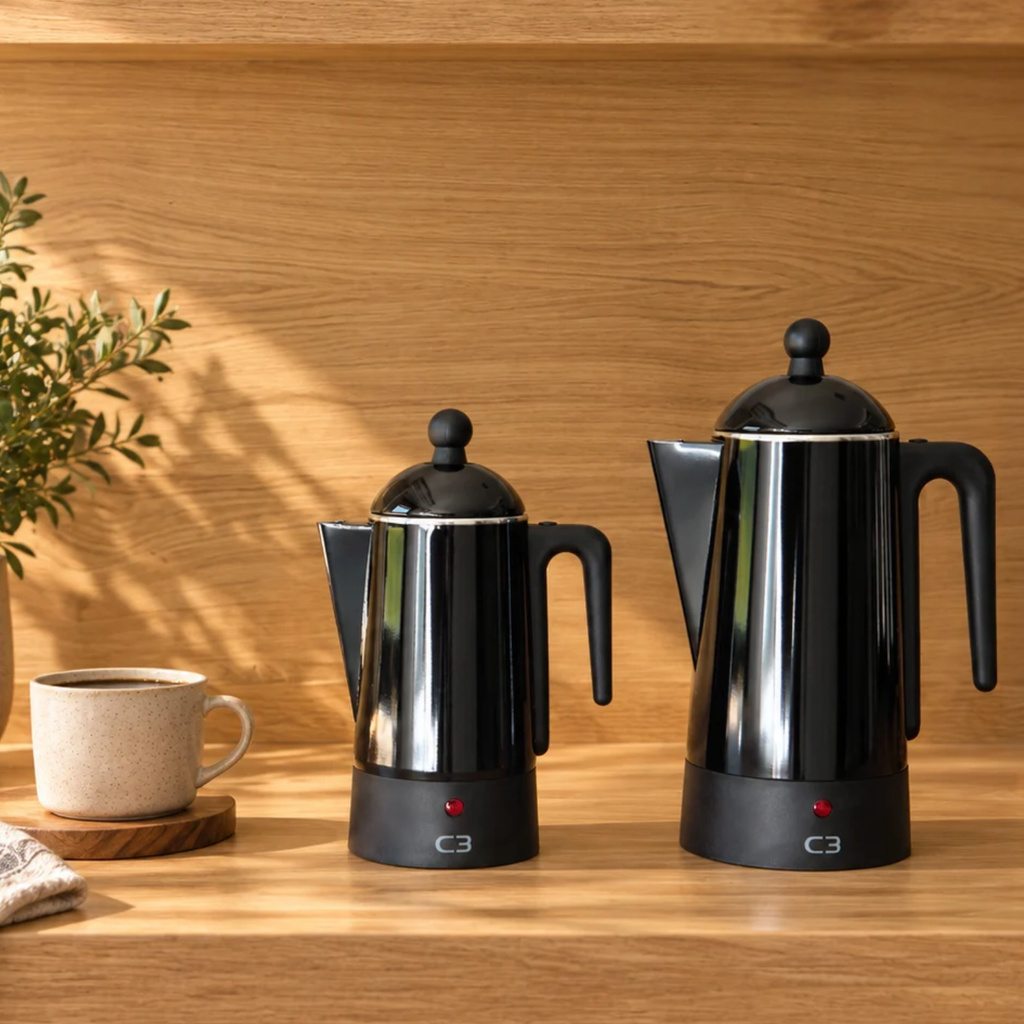 Percolator Design Black stainless steel 10 cups