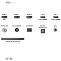 40PQS6901 Ambilight FHD QLED Smart TV