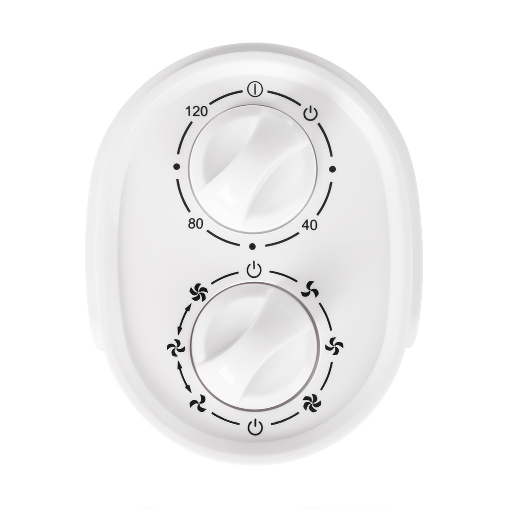 Pelarfläkt med timer 35W PF130 Vit