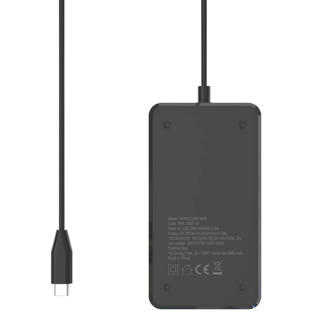 Laptopladdare USB-C 100W
