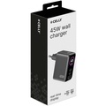 Laddare 45W PD/QC med display