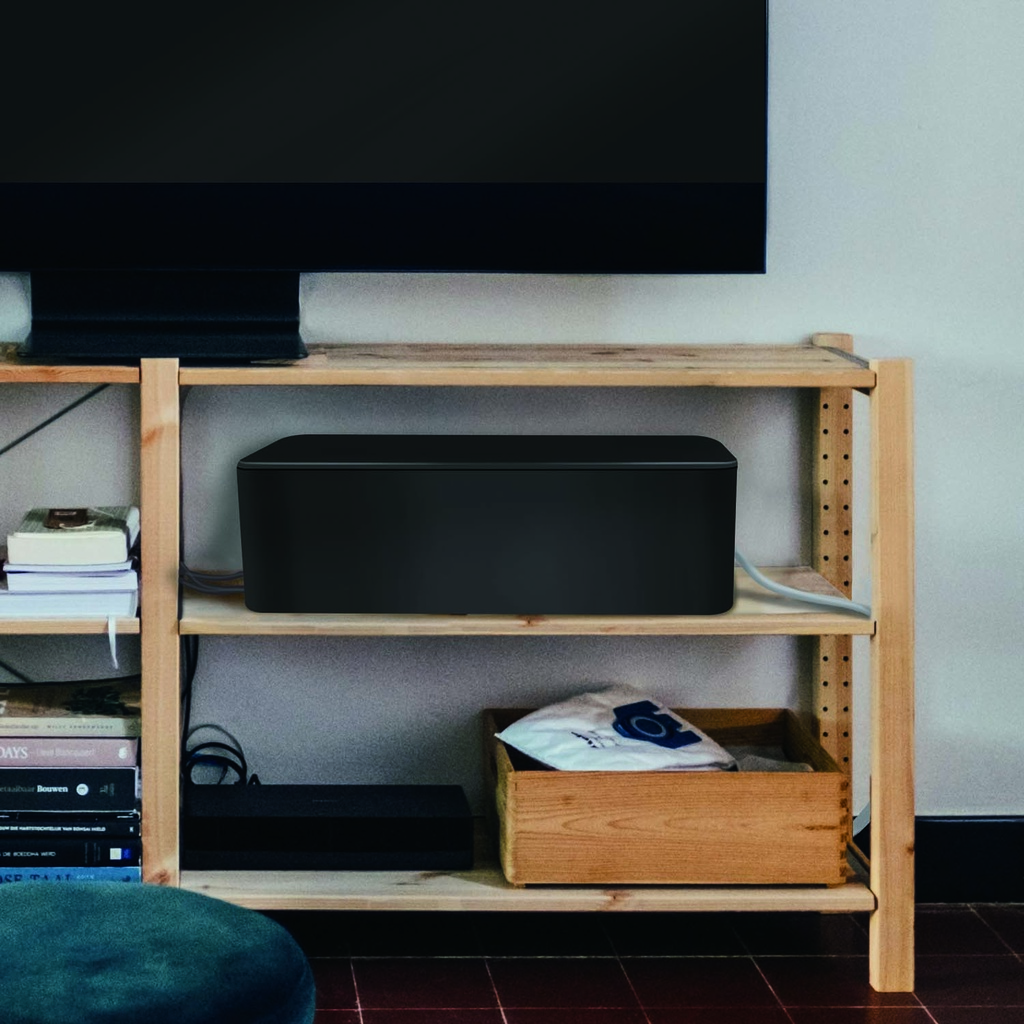 Cable box - Kabelgömma 3 storlekar Svart
