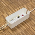 Cable box - Kabelgömma 3 storlekar Vit