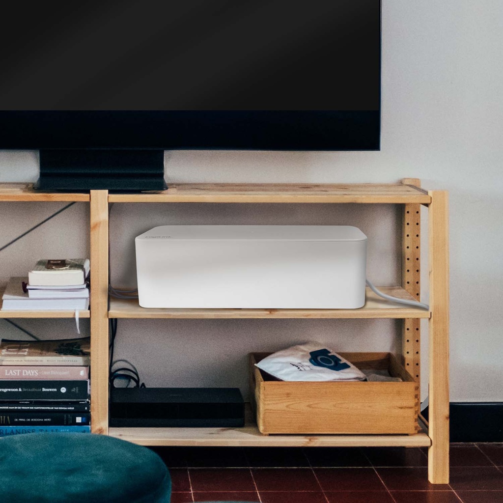 Cable box - Kabelgömma 3 storlekar Vit