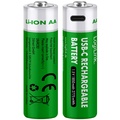 Laddningsbara AA-batterier med USB-C 2-pack