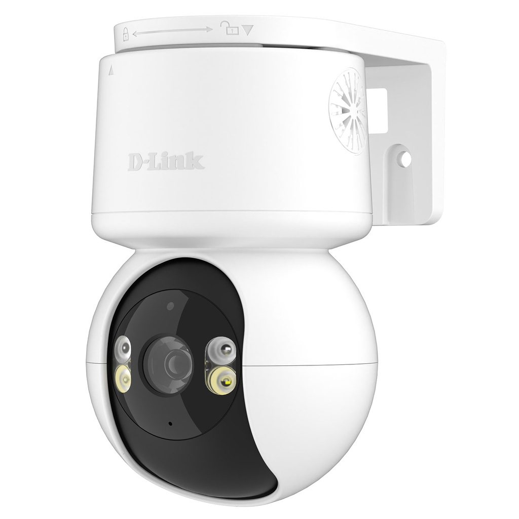 Wi-Fi-övervakningskamera 2K Utomhus Pan/Tilt Color night vision ONVIF DCS-6530