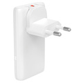 Reseladdare EU-US-UK USB-A/USB-C PD 65W Ojordad Klip Slim Multihead