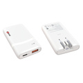 Reseladdare EU-US-UK USB-A/USB-C PD 65W Ojordad Klip Slim Multihead