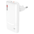 Reseladdare EU-US-UK USB-A/USB-C PD 65W Ojordad Klip Slim Multihead