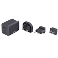 Reseladdare EU-US-UK USB-A/2xUSB-C PD 100W Ojordad Klip Pro Multihead