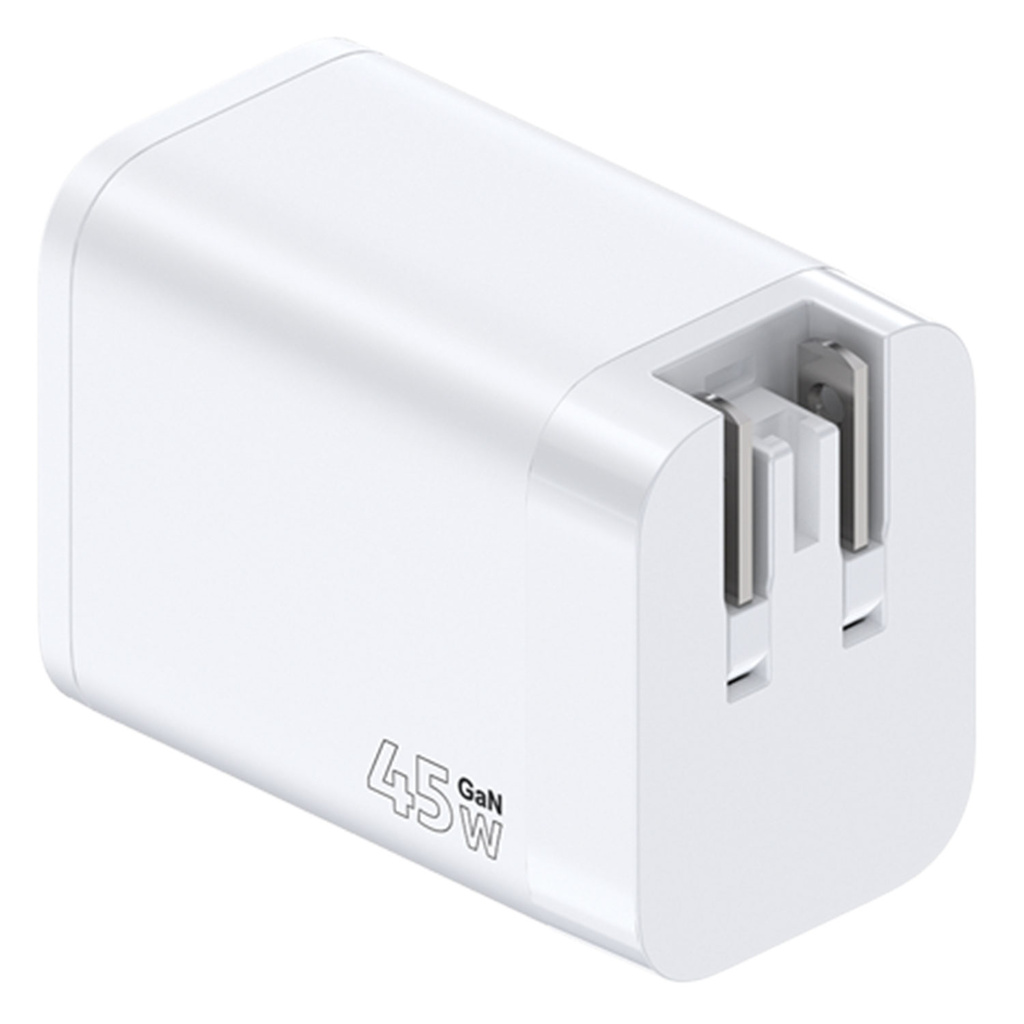 Reseladdare EU-US-UK USB-A/USB-C PD 45W Ojordad Klip Roll Multihead