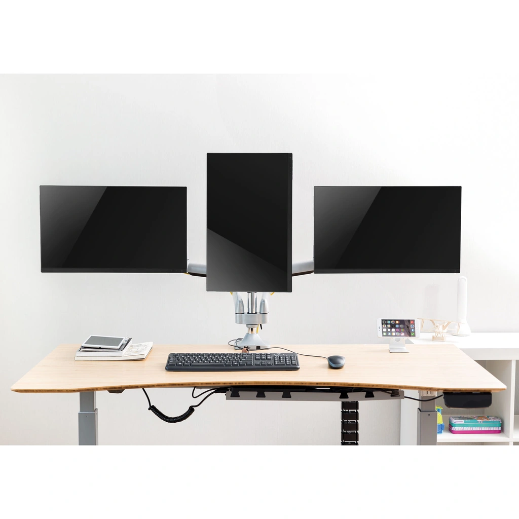 Monitorarm trippel 13-32" gas