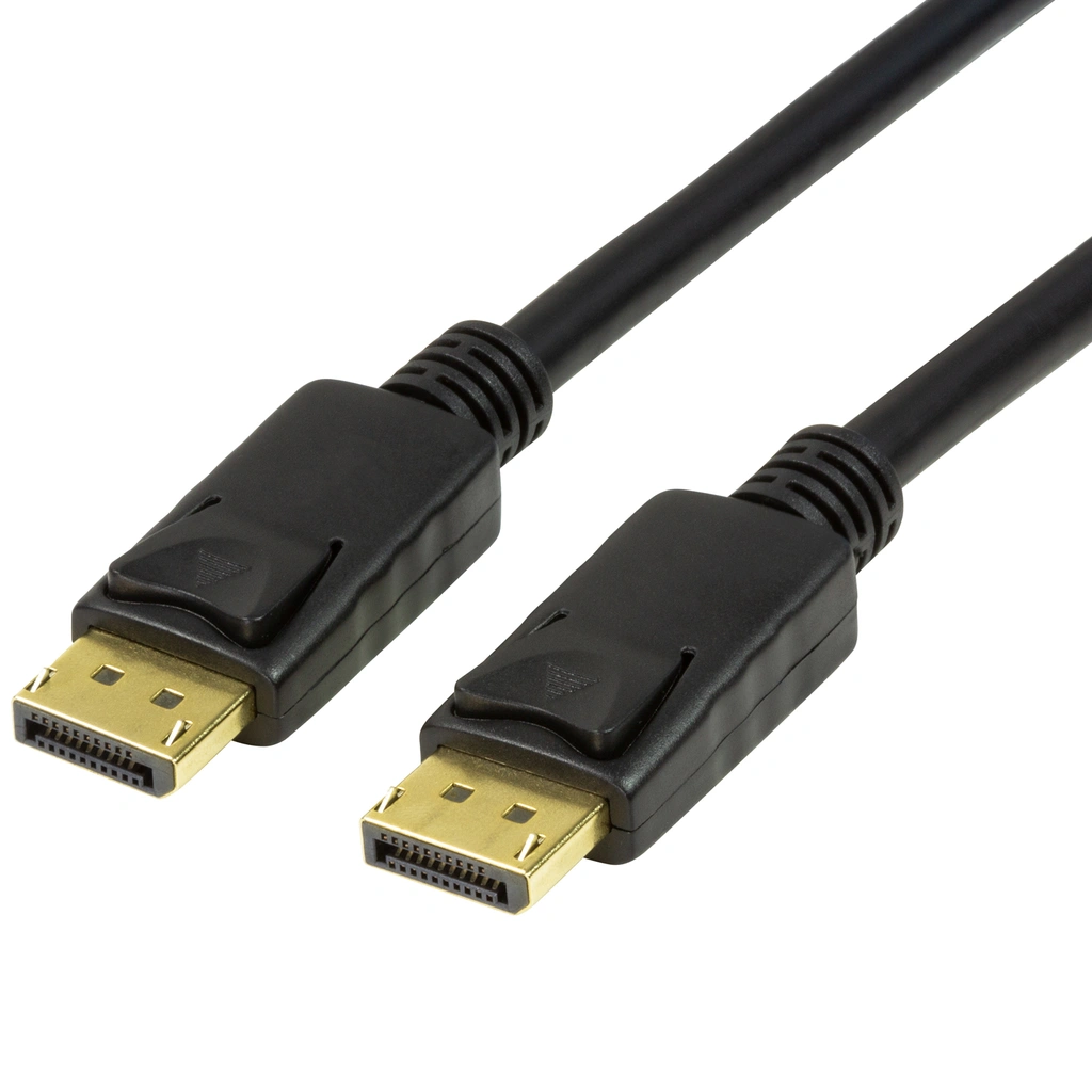 DisplayPort-kabel 1.4 4K/120 Hz, 8K/60 Hz 2m Svart